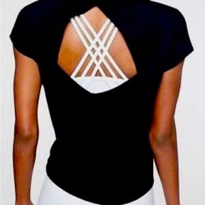 Athleta Be Open Tee, French Terry - Small